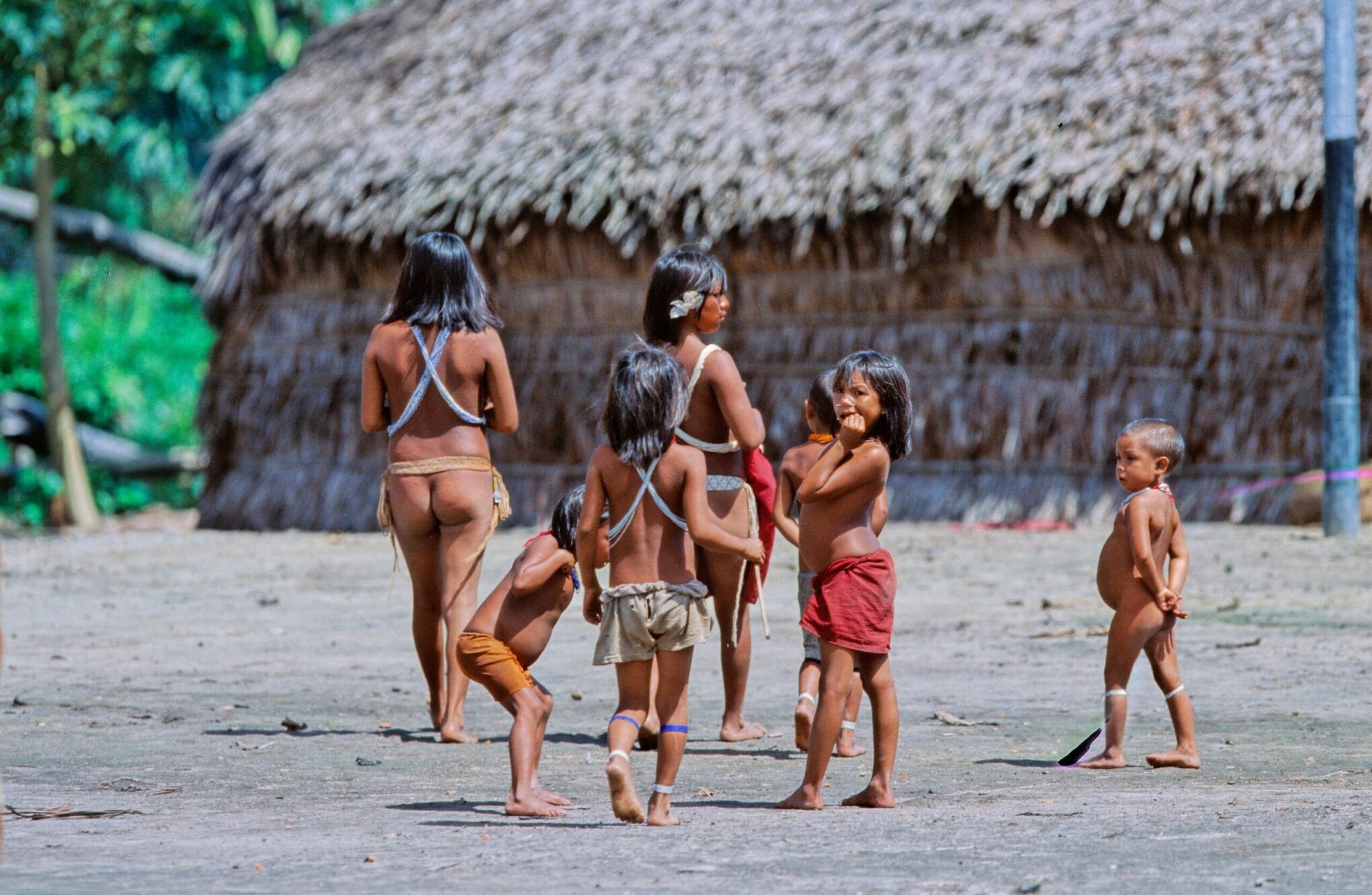 Venezuela South America Yanomami Ironavi Tribe Indios Children Family Families Village Indigenous people Ind